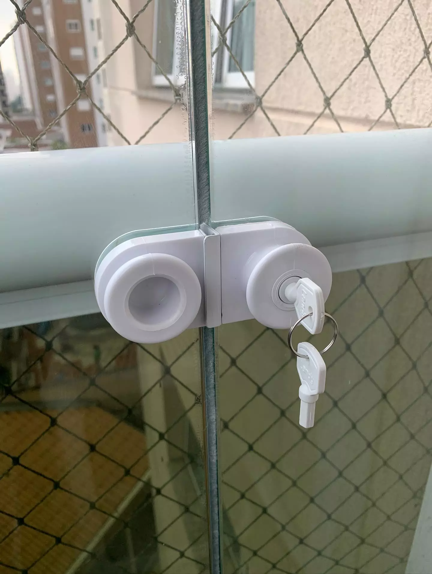 Depois do serviço de manutenção da sacada